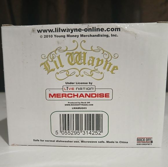 Little Lil Wayne Photo Montage White Coffee Mug - Young money Merchandise (NEW) - Picture 7 of 7